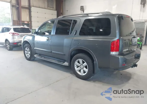 2012 Nissan Armada Sv z USA, uszkodzony, nr VIN 5N1AA0NC4CN616016
